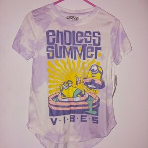 NWT Juniors' Minions Summer Vibes T-shirt